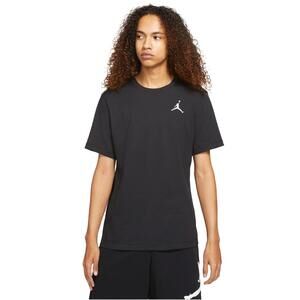 Mens Jordan Black Jumpman Emblem T-Shirt - L